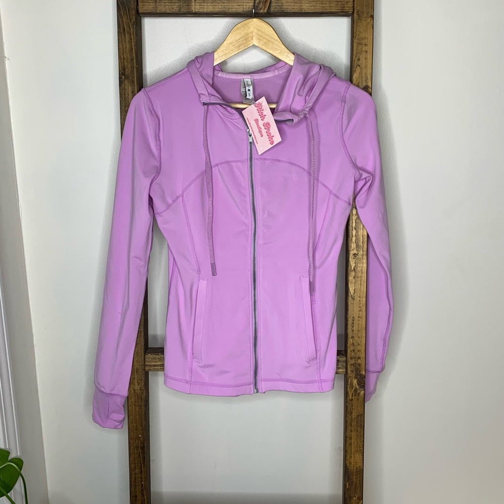 Love Tree Purple Athletic Jacket